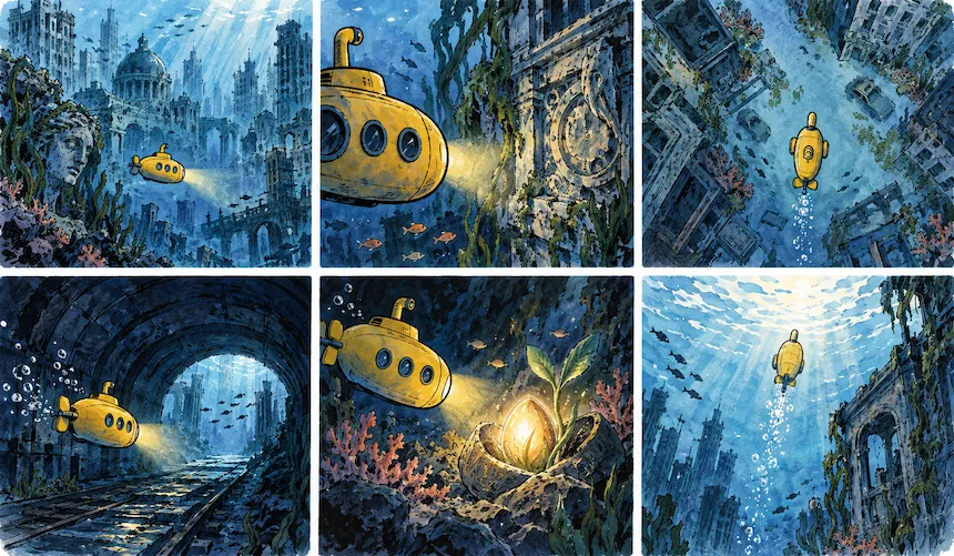 GPT Image 2.5 storyboard concept example