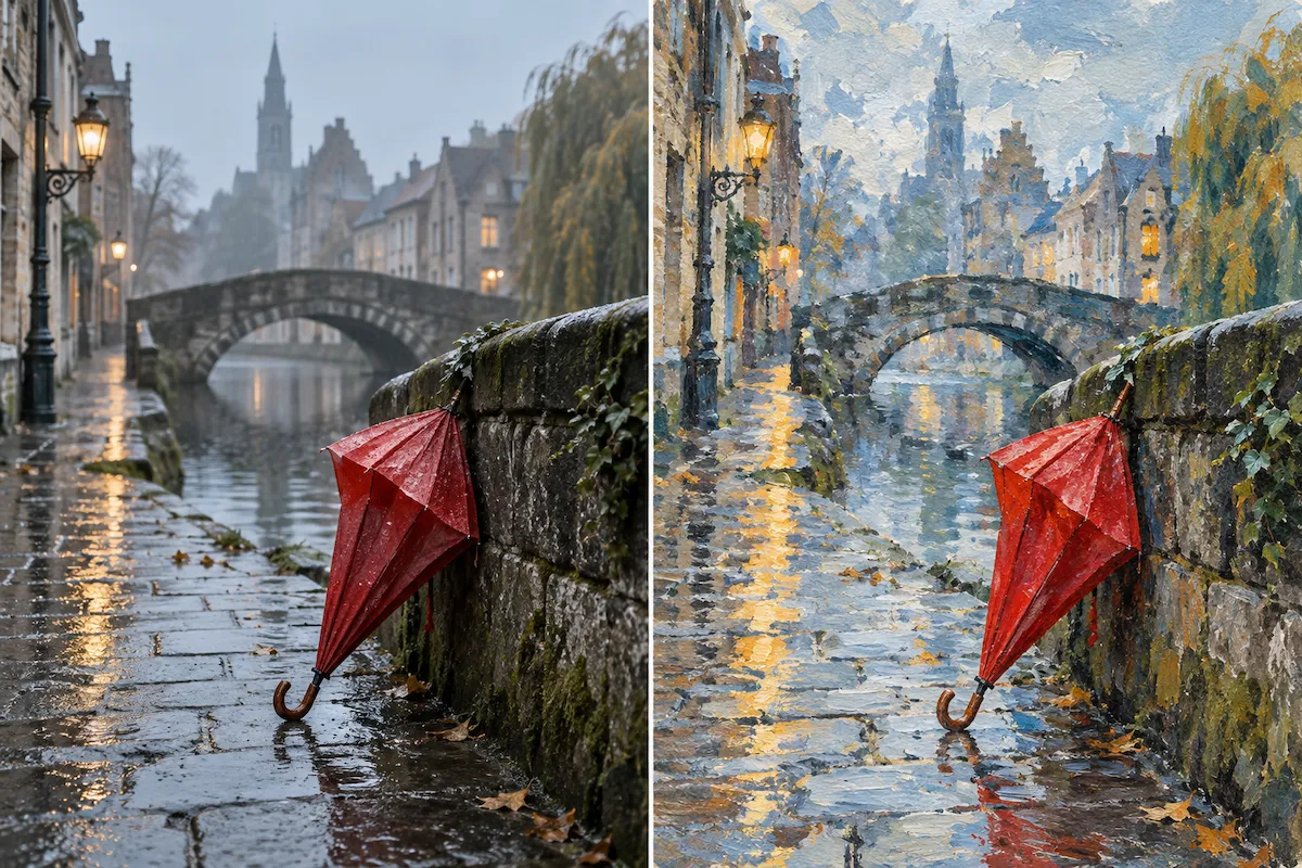 A reference image guiding the style and composition of a Seedream 5.0 Lite creation