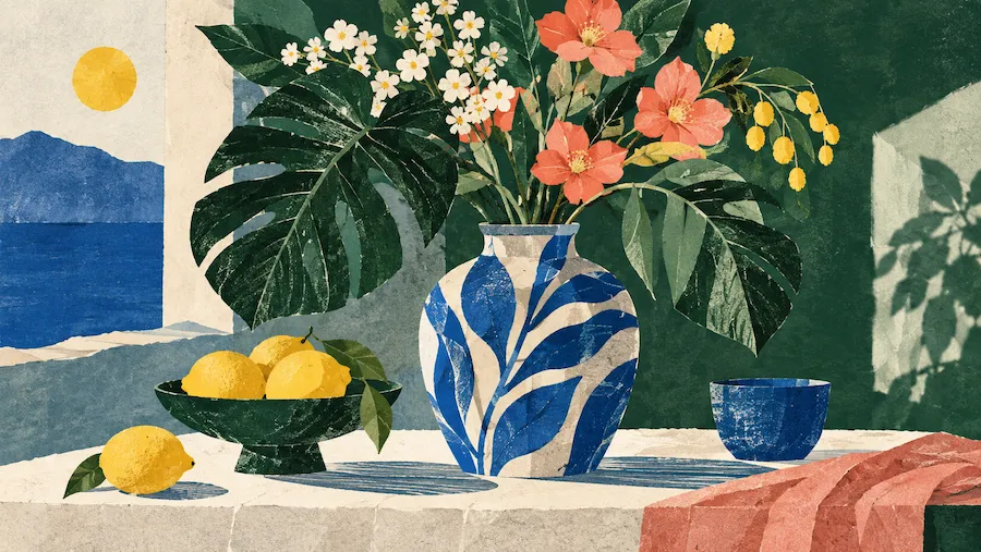 An illustration transformed into a new art style with image to image AI