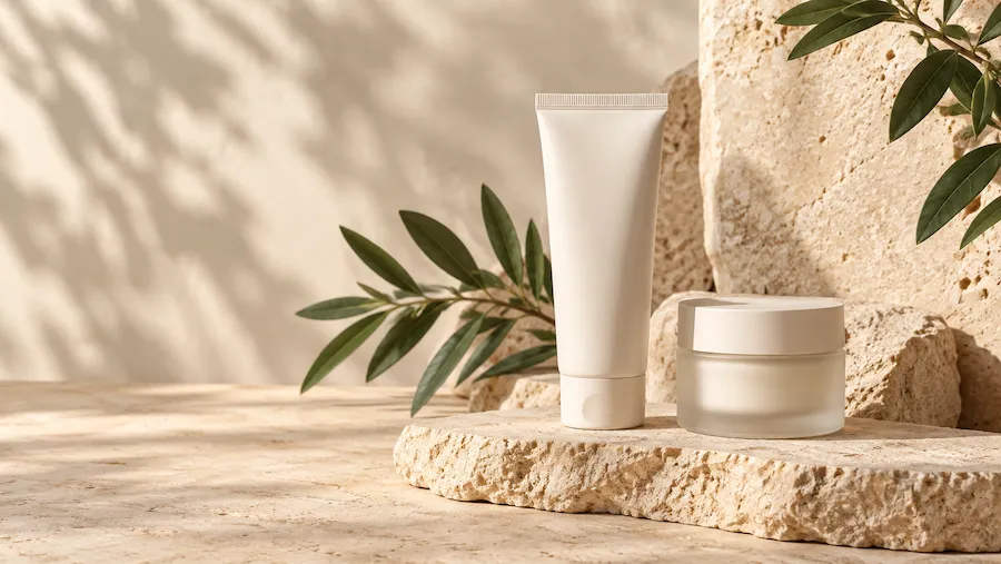 A product image reimagined in a new campaign setting